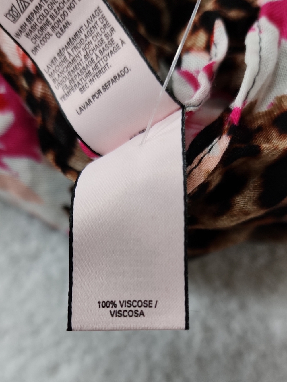 Victoria's Secret Pink Striped Cosmetic Pouch Trio & Scarf New - Picture 8 of 9